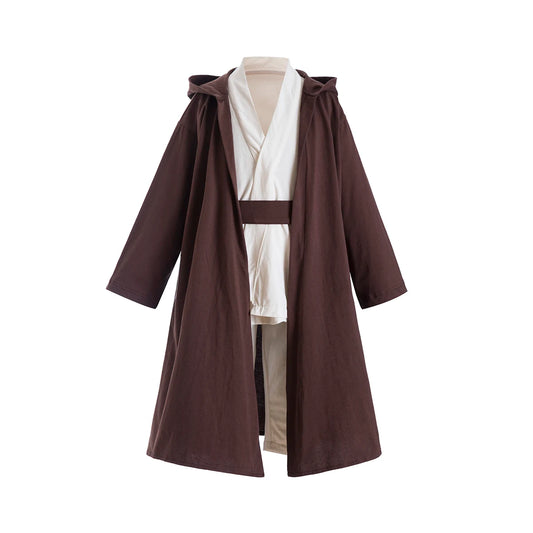 Jedi Robe Cloak Luke Skywalker Costume Luke Skywalker outfits for Kids Jedi Cosplay Luke Skywalker Robe  Halloween toddler